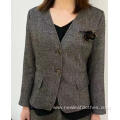 Italian Wool blend Fabric Black Gray Tone Suits